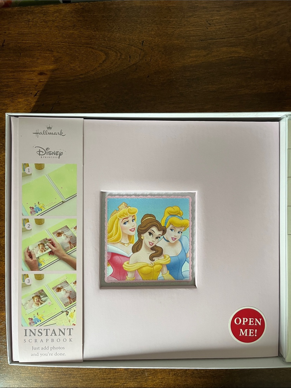 Hallmark Pink Disney Princess Instant Scrapbook Album